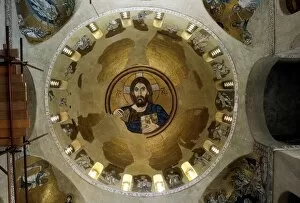 Christians Collection: GREECE. Daphni. Dapni Monastery. Christ Pantocrator