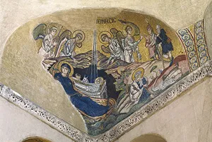 1100 Gallery: GREECE. Daphni. Dapni Monastery. Nativity (early