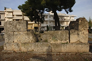 Images Dated 3rd June 2007: Greece. Modern city of Sparta. Tomb of Leonidas, also known