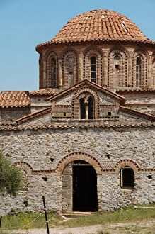 Peloponnese Collection: Greece. Mystras. The Church of Agioi Theodoroi. Built betwee