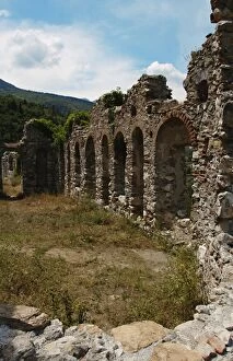 Images Dated 3rd June 2007: Greece. Mystras. Monastery of Agia Sophia. Ruins of refector