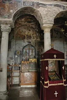 Fresco Prints: Greece. Mystras. The Monastery of Our Lady of Pandanassa (The