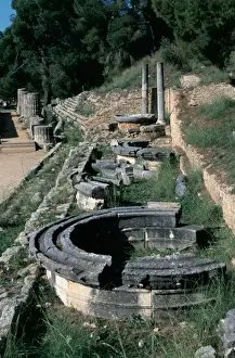 Ilia Prints: Greece. Olympia. Santuary of ancient Greece in Elis. Palaest