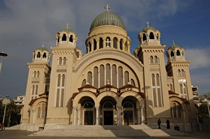 Images Dated 7th June 2007: Greece. Patras. Church of Agios Andreas (Saint Andrew), neo