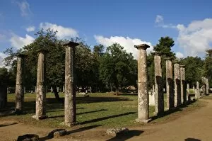 Images Dated 6th June 2007: Greece. Peloponesse. Olympia. Santuary of ancient Greece in