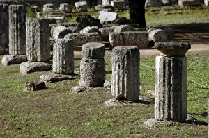 Greece. Peloponesse. Olympia. Santuary of ancient Greece in