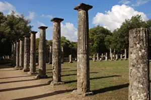 Greece. Peloponesse. Olympia. Santuary of ancient Greece in