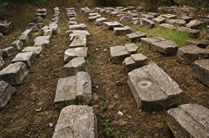Images Dated 3rd June 2007: Greece. Sparta. Acropolis. Ruins