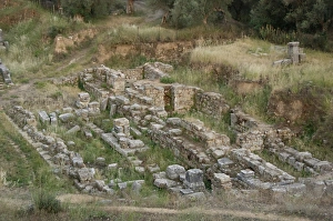 Images Dated 2nd June 2007: Greece. Sparta. Roman Theater. 30-20 BC. Ruins