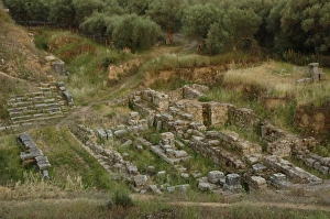 Images Dated 2nd June 2007: Greece. Sparta. Roman Theater. 30-20 BC. Ruins