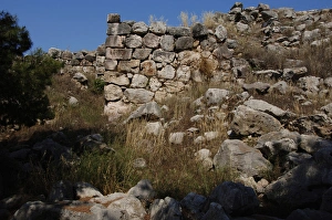 Images Dated 15th June 2007: Greece. Tiryns. Cyclopean wall