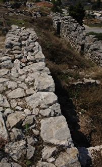 Images Dated 15th June 2007: Greece. Tiryns. Cyclopean wall