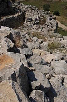 Images Dated 15th June 2007: Greece. Tiryns. Cyclopean wall