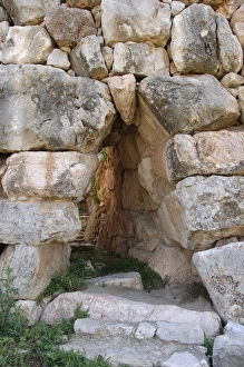 Images Dated 15th June 2007: Greece. Tiryns. Cyclopean wall