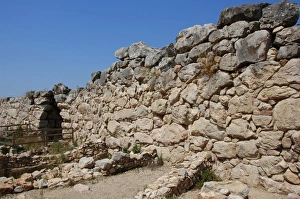 Images Dated 15th June 2007: Greece. Tiryns. Cyclopean wall