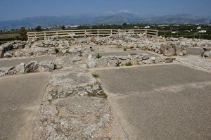 Images Dated 15th June 2007: Greece. Tiryns. Ruins
