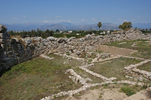 Images Dated 15th June 2007: Greece. Tiryns. Ruins