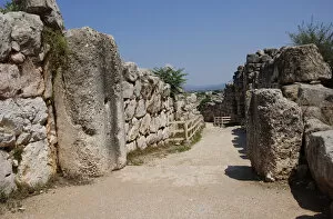 Images Dated 15th June 2007: Greece. Tiryns. Ruins