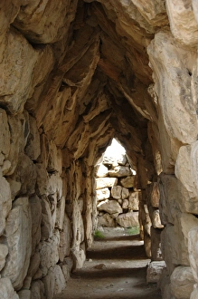 Images Dated 15th June 2007: Greece. Tiryns. Ruins