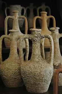 Images Dated 13th August 2011: Greek amphoras