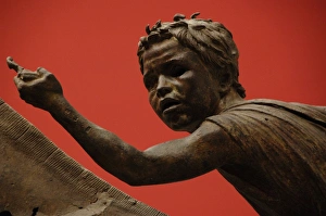 Archeological Collection: Greek Art. 2nd century BC. Jockey of Artemision. Greece
