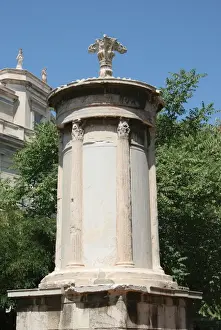 Greek Art. Choragic monument of Lysicrates. Athens. Greece