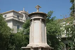 Greek Art. Choragic monument of Lysicrates. Athens. Greece