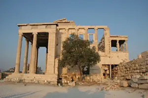 Greek Art. Erechtheion. Acropolis. Athens. Attica. Central