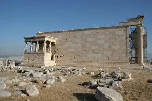 Greek Art. Erechtheion. Acropolis. Athens. Attica. Central