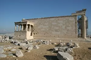 Images Dated 23rd August 2005: Greek Art. Erechtheion. Acropolis. Athens. Attica. Central