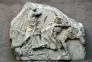 Greek Art. Greece. Parthenon (447-438 B. C). Fragment of