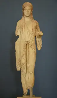 Greek Art. Kore. VI-V century B. C