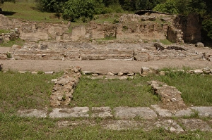 Images Dated 6th June 2007: Greek Art. Kronion thermae. Olympia