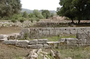 Greek Art. Leonidaion. Olympia. Greece