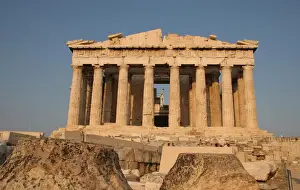 Greek Art. Parthenon (447-438 BC). Acropolis. Athens. Attica