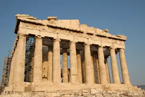 Greek Art. Parthenon (447-438 BC). Acropolis. Athens. Attica