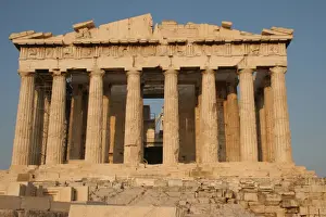 Greek Art. Parthenon (447-438 BC). Acropolis. Athens. Attica