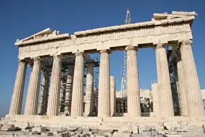 Greek Art. Parthenon (447-438 BC). Acropolis. Athens. Attica