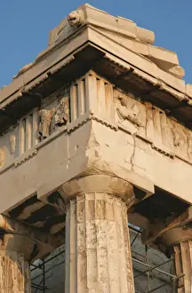 Greek Art. Parthenon (447-438 BC). Acropolis. Athens. Attica