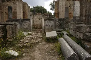 Greek Art. Phidias Workshop ruins. Olympia. Greece