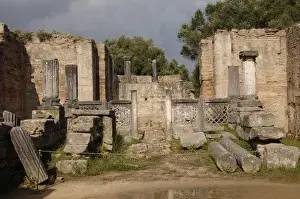 Greek Art. Phidias Workshop ruins. Olympia. Greece
