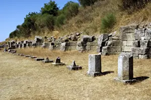 Greek Art. Ruins of Apollonia. Fier. Republic of Albania