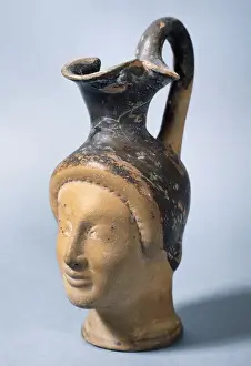 Olive Prints: Greek art. Spain. Catalonia. Oenochoe. Found in Empuries. 5t