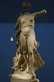 Greek art. Statue of Victory (Nike). 5th century B. C. Parian