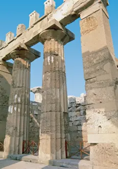 Hera Prints: Greek Art. Temple of Hera (Temple E). 460-450 B. C. the East