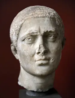 Pugilist Prints: Greek boxer. Early 3rd century. Bust. Marble. Carlsberg Gly