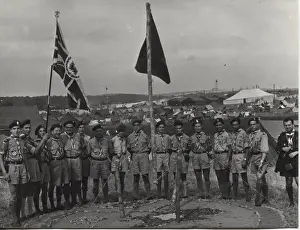 Greek boy scouts at the World Jamboree
