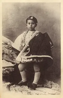 Greek Boy in traditional costume