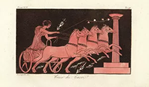 Images Dated 13th February 2020: Greek chariot race