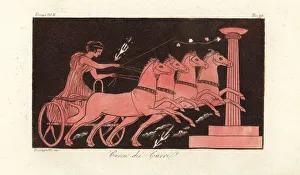 Images Dated 13th February 2020: Greek chariot race